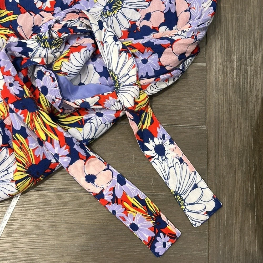 Maeve Floral Wrap Skirt